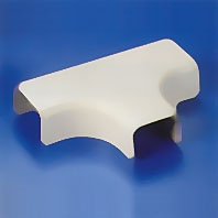 HellermannTyton TSR2-21-1 Tee Cover with 1" Bend Radius for TSR2 Surface Raceway